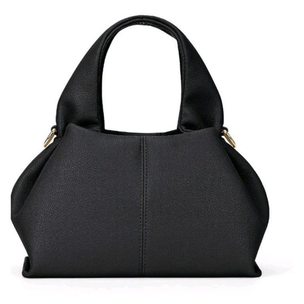 Black Cloud Pouch Dumpling Bag‎ Crossbody Clutch | Trendy Minimalist